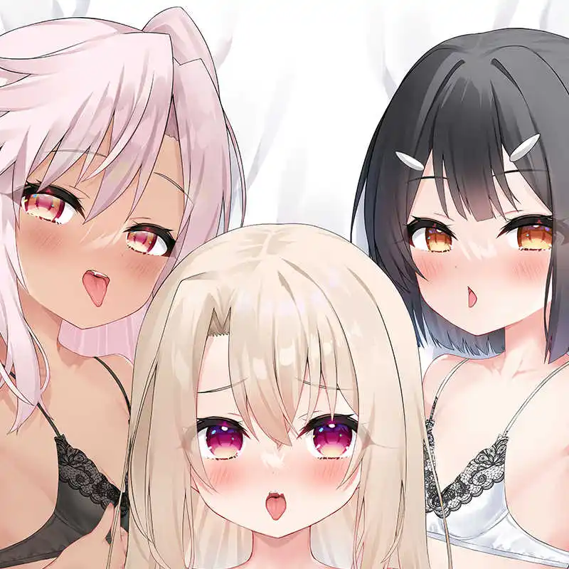 

Anime Fate/kaleid liner Miyu Edelfelt Illyasviel von Einzbe Cosplay Dakimakura Hugging Body Pillow Case Pillowcase Cushion Cover