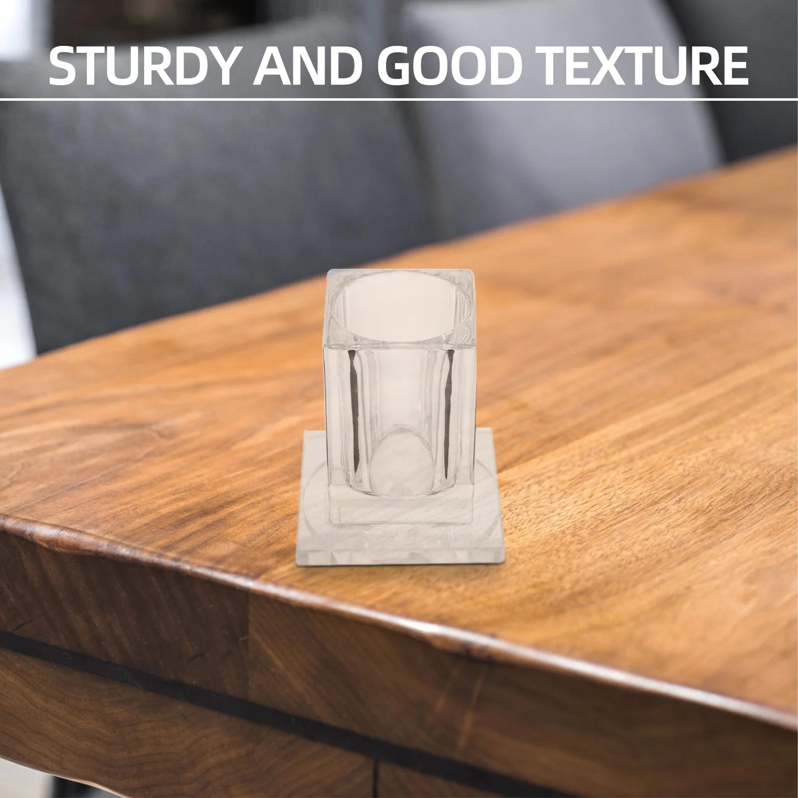 الاكريليك سطح المكتب حامل ميكروفون حامل ميكروفون مستقر حامل تخزين ميكروفون لاسلكي لمكتب المنزل Ktv حامل ميكروفون سطح المكتب #6