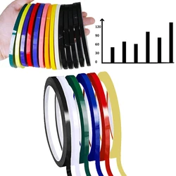 66M Graphic Whiteboard Tape Adhesive Chart Line Grid Electrical Marking Tapes High Temperature Resistant Pinstripe Dry Erase Art