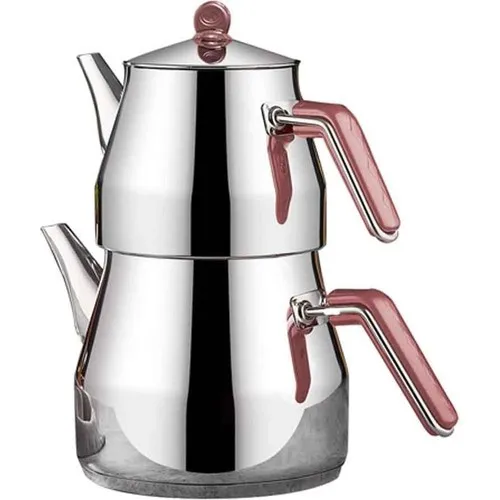 Heroes Prism Mini Size Steel Teapot Set-Rose