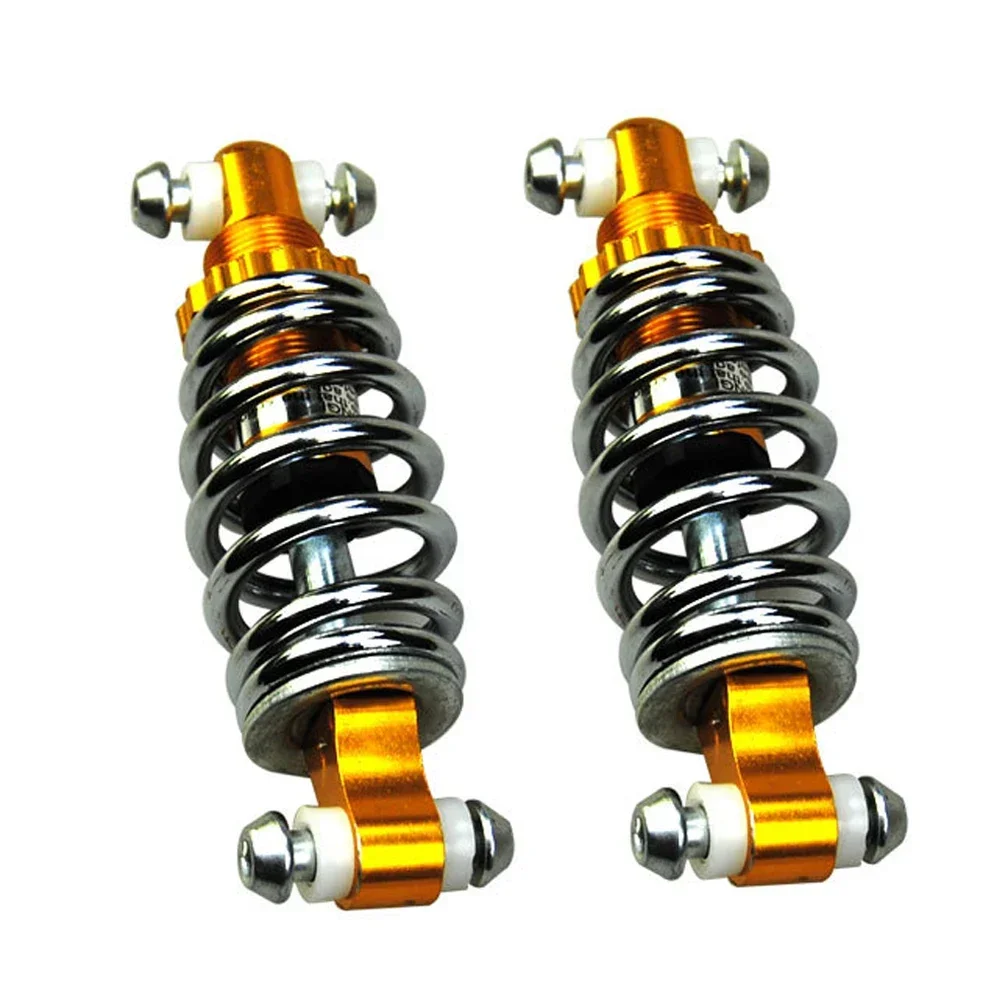 2 Pcs 125mm High Performance Rear Shock Absorbers   Bicycle Scooter,E Bike Spring Rear Shocks