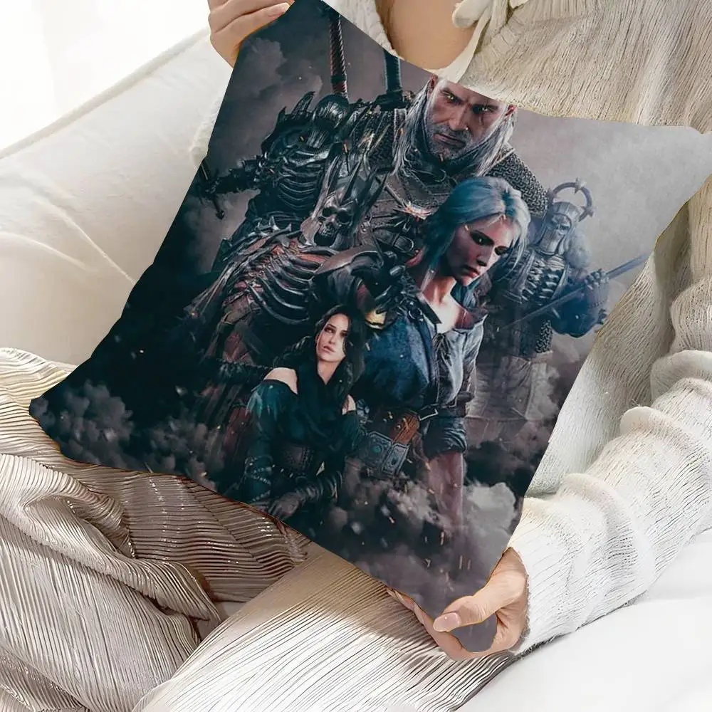 الخيال المسلسل التلفزيوني W-Witcher وسادة هدية ديكور غرفة نوم أريكة غطاء وسادة السيارة 45x45