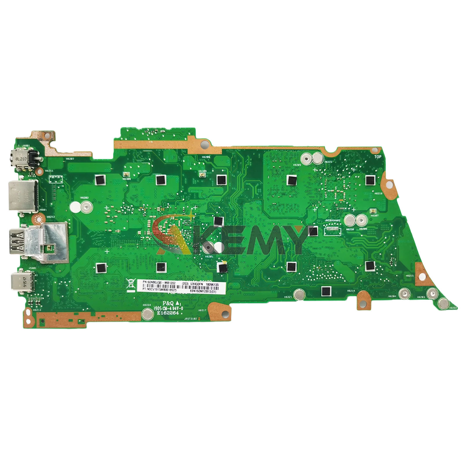 Ux433fn placa-mãe do portátil para asus zenbook u4300f ux433f ux433fn notebook mainboard com i3 i5 i7 cpu 100% testes ok navio rápido