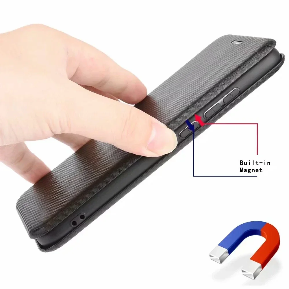 Luxury Funda Matte Flip Case for Google Pixel 10 Pro xl 10A 9A 9 8 7 6 7A 8A Lite Shell Carbon Fiber Coque Hard Phone Cover Capa
