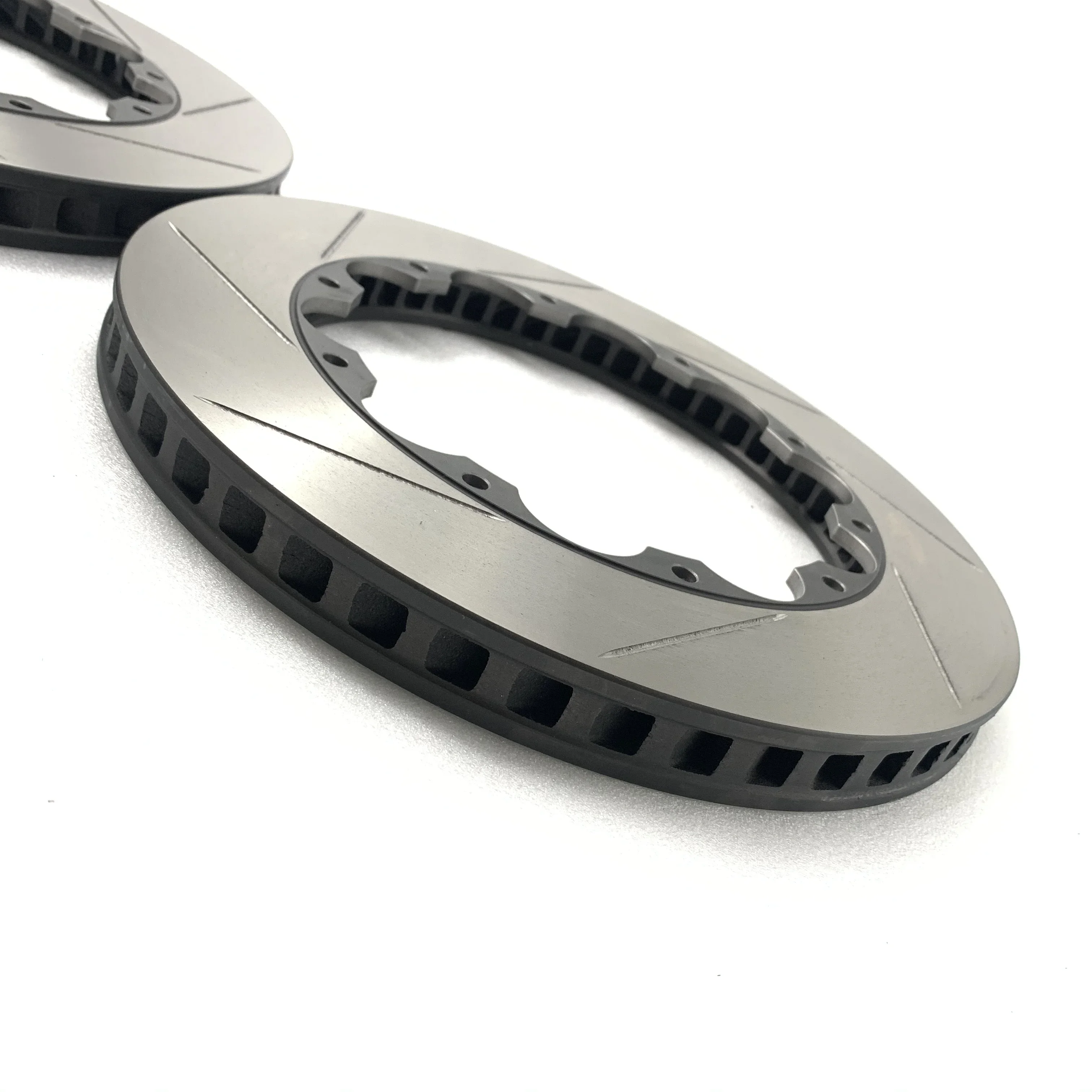 Disco forato a macchina in ferro con rotore freno 380x34 mm personalizzabile di fabbrica per varie auto