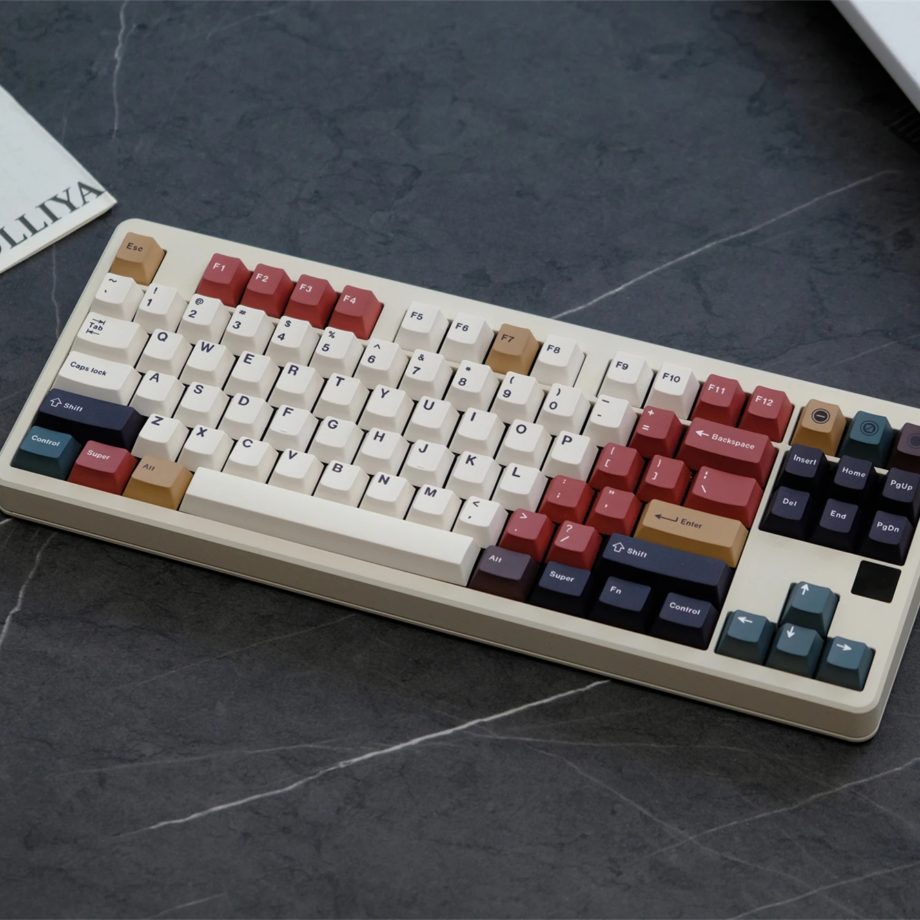 Imagem -05 - Retro Mixed Lights Keycaps 151 Keys Dye Sub Cherry us kr para Teclado Mecânico 2.25u 2.75u 3u Space Keys Azerty Gmmkpro