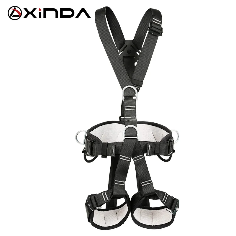 XINDA  Professional Harness Rock Climbing High Altitude Protection Full Body Safety Belt Anti Fall Protective Gear