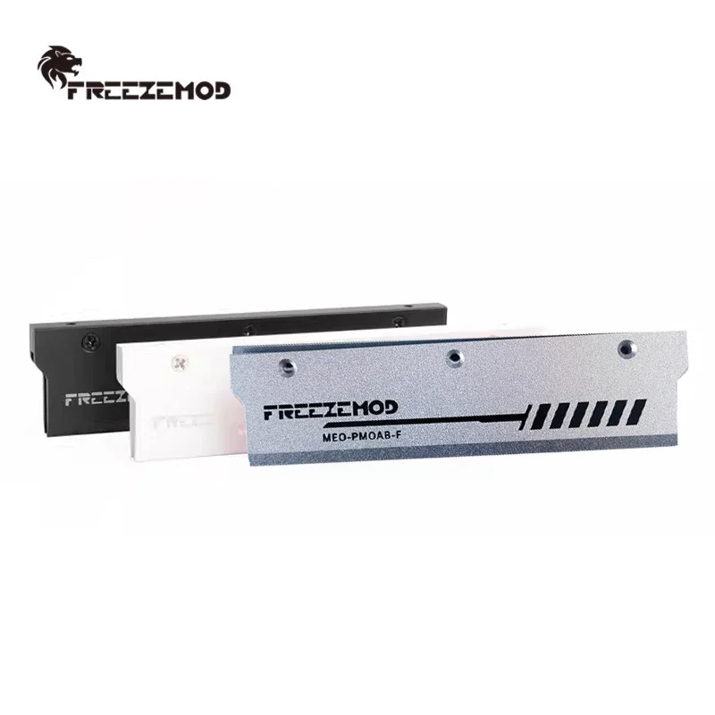 

FREEZEMOD Computer Water Cooling Memory Armor, RAM Vest Support DDR4 / DDR5 RAMs Watercooler Heatsink,1 Set/Pack MEO-PM0AB-F