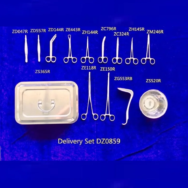 Instrumento quirúrgico veterinario de alta calidad, instrumentos de operación de animales