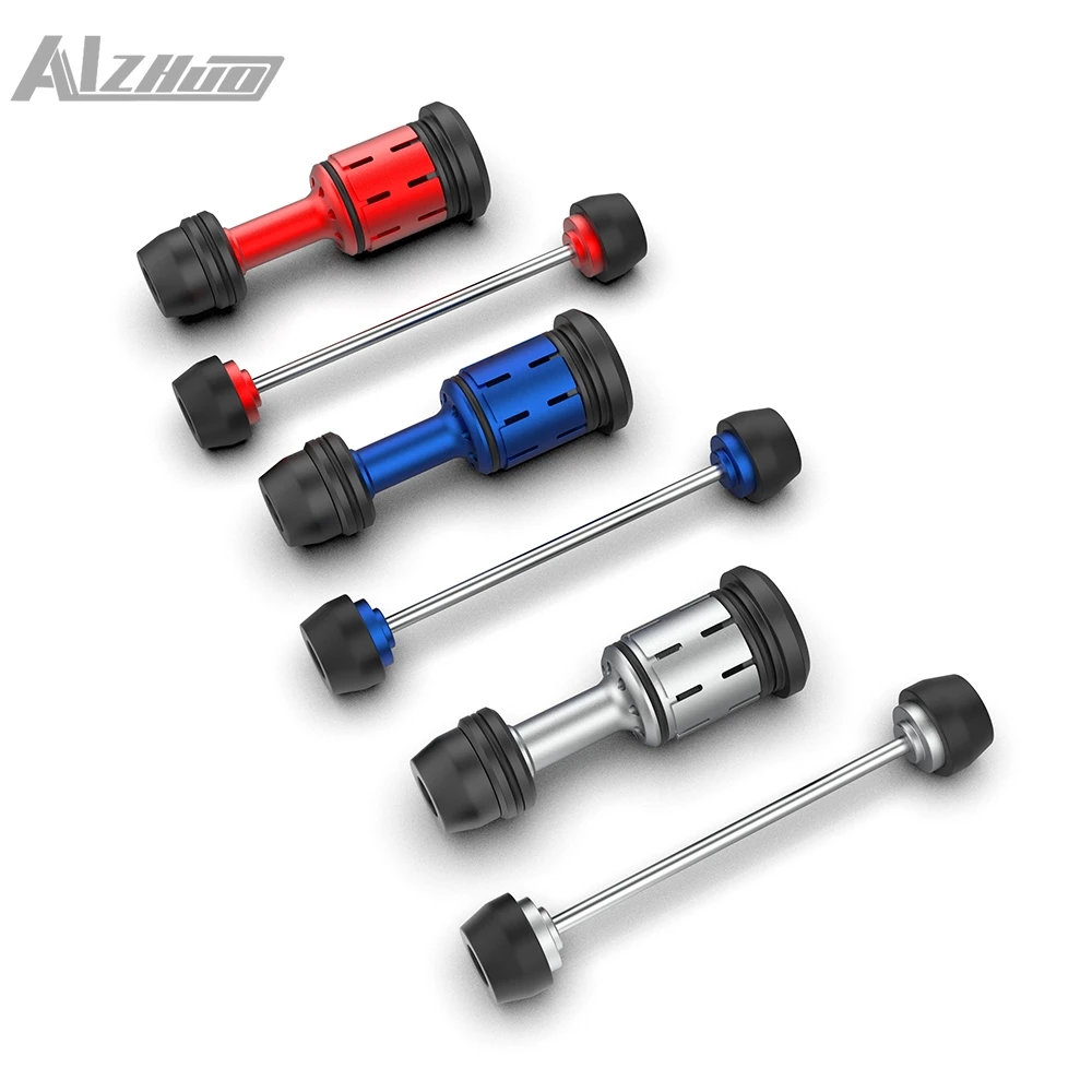 

For BMW R1300GS 2024-2026 Motorcycle Front Rear wheel Spindle Crash Protection R 1300GS Triple Black/Trophy Spindle Bobbins Set