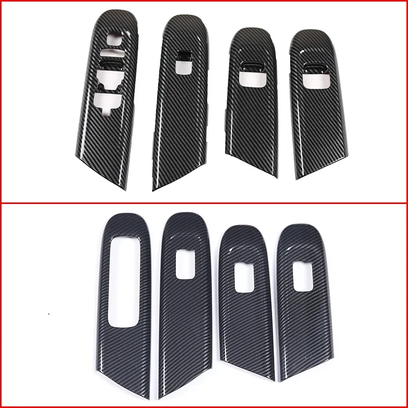 For Mercedes Benz C Class W206 C200 C260 2022 Car Glass Lift Decorative Panel ABS Interior lifting frame protection accessories