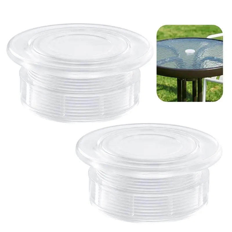 ABUI-2 Sets Patio Table Umbrella Hole Ring Plug Cap Set, Outdoor Parasol Table Hole Cover Insert For Outdoor, Yard, Garden