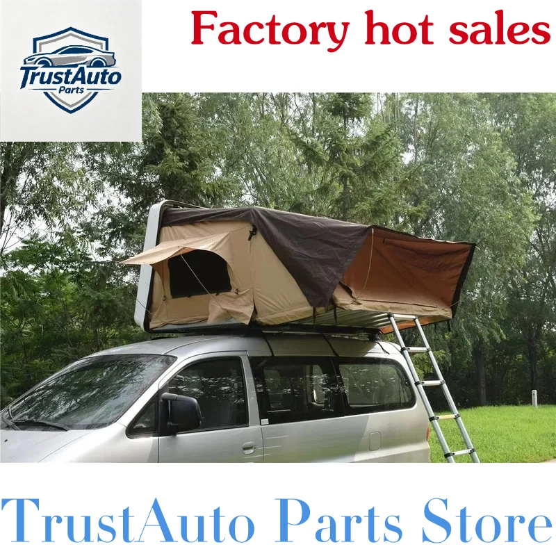 TrustAuto Parts Store Is Having A Hot Sale Hard Car Roof Tent Outdoor Camping Carbon Steel Frame Ox Fric
