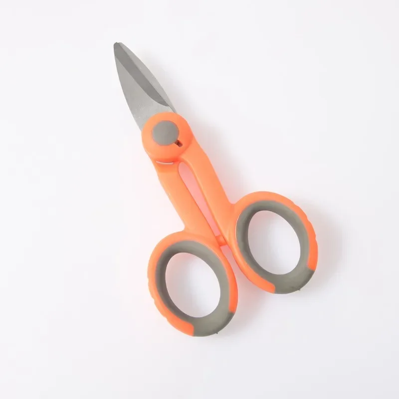 Thickened Stainless Steel Electrician Wire Cutter - Serrated Fiber & Fishing Wire Cutting Hardware Tool