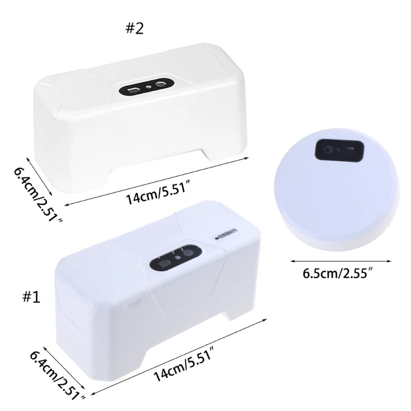 Touchless Toilet Flush Sensing Toilet Flush Sensor-Aid Toilet Motion Automatic Flush Button On-Touch Flush