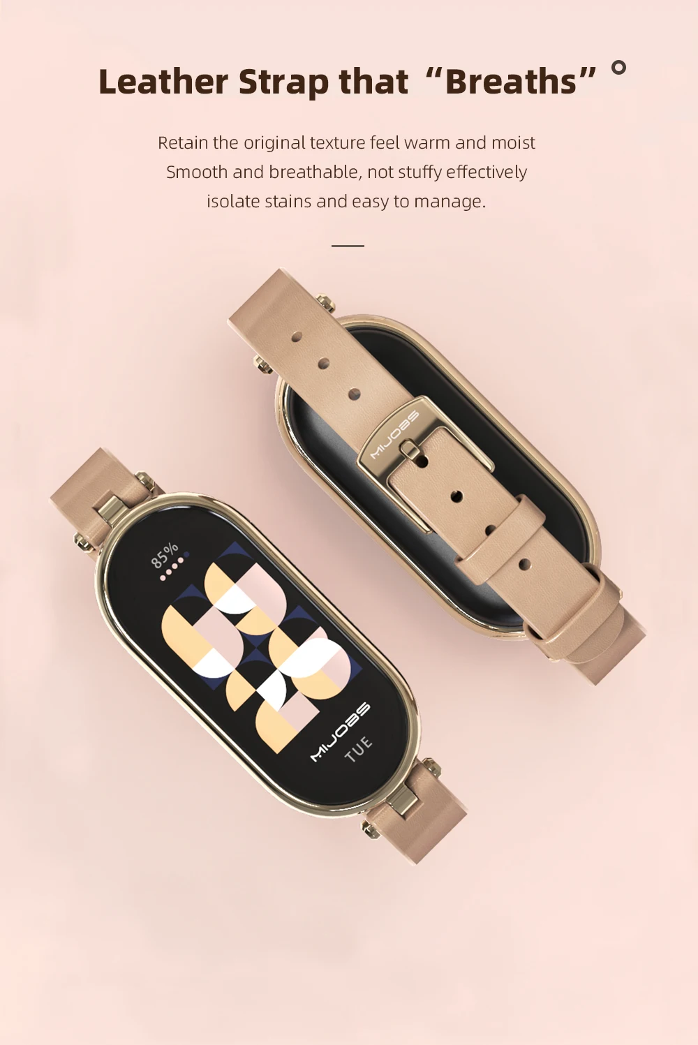 Damenarmband für Mi Band 11 10 9 8 7 6 5 Armband für Xiaomi Smart Band 10 Armband für Mi Band 9 Handgelenkband für Mi Band 8 Correa – Detail 2