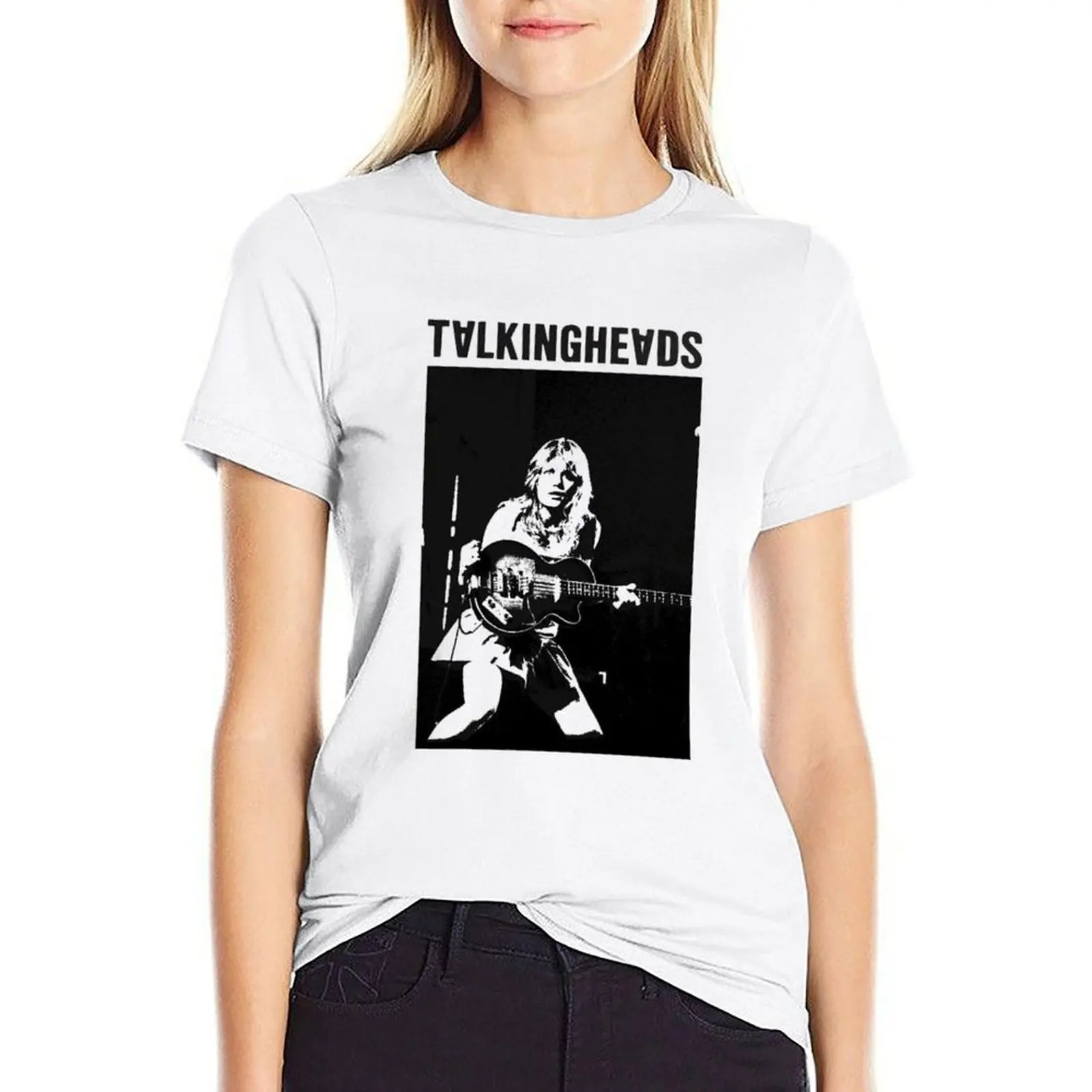 

Heads - Tina Weymouth Gift Men Women T-shirt kawaii clothes summer tops anime clothes t-shirts for Women pack