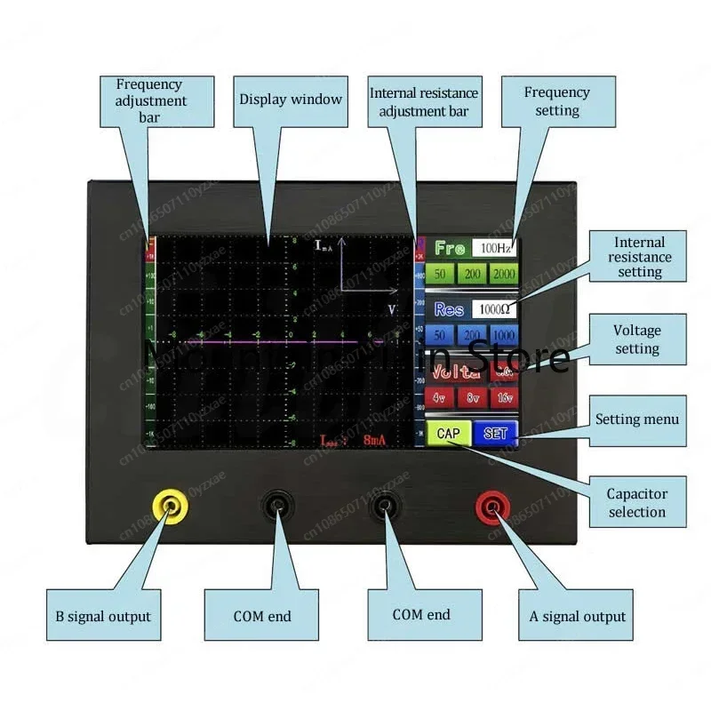 7-Inch Color Touch Screen VI Curve Tester Circuit Board On-Site Maintenance