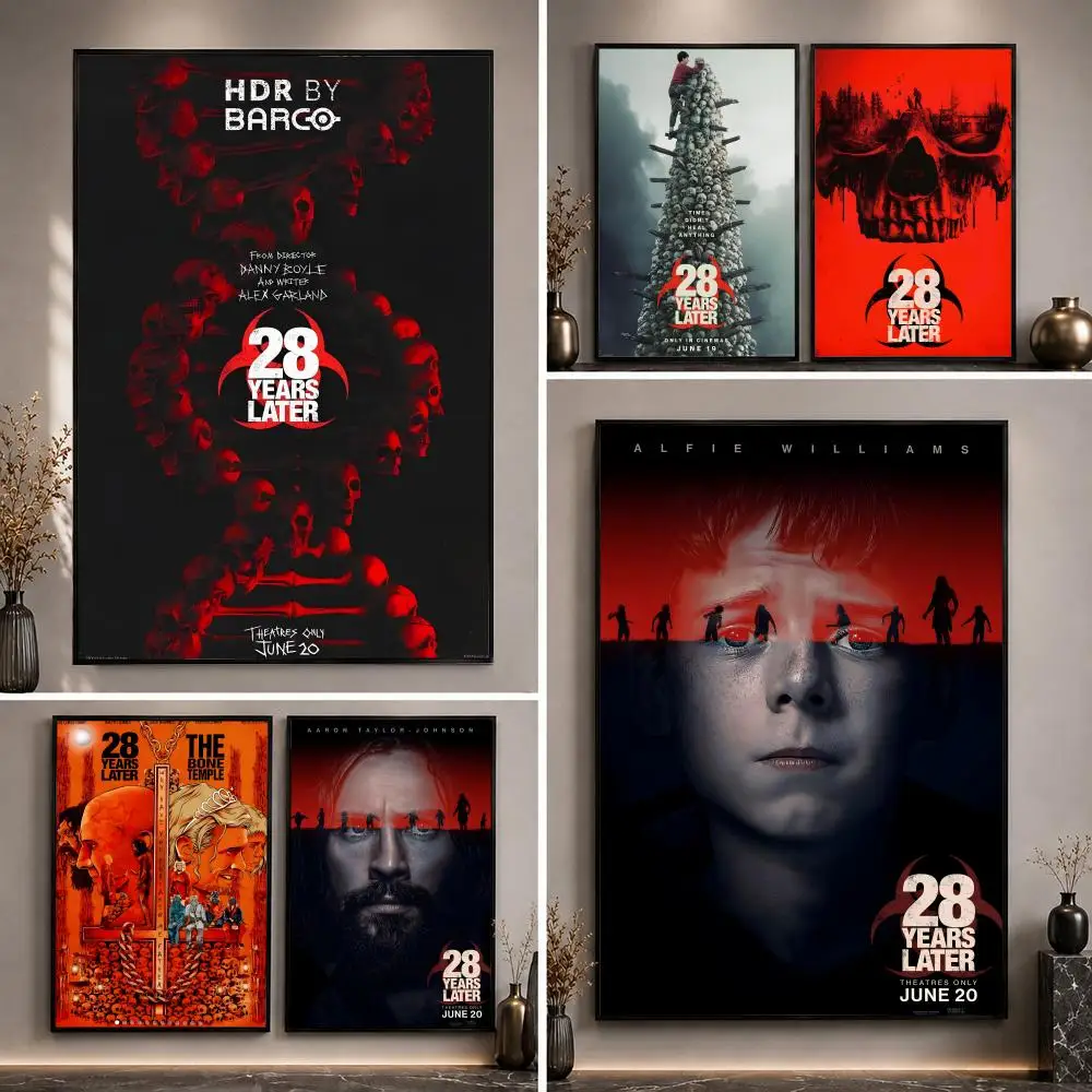 28 Years Later The Bone Temple Poster High-Definition Waterproof Eco-Friendly Non-fading For Kitchen Bathroom Wall Bedroom Decor