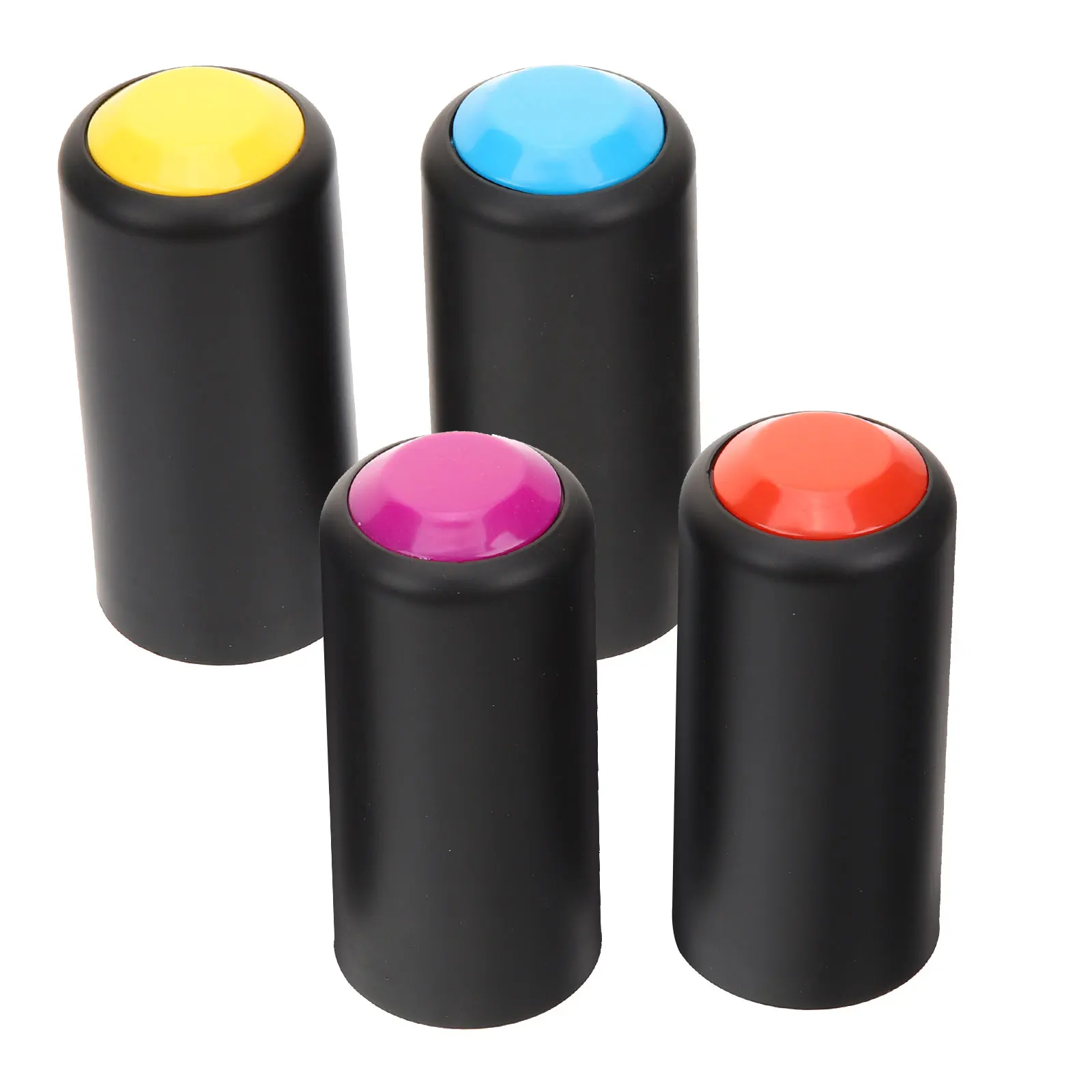 

4pcs Wireless Microphone Accessories PGX24SLX24 PG58 Covers Plastic Mic Caps Red Yellow Purple