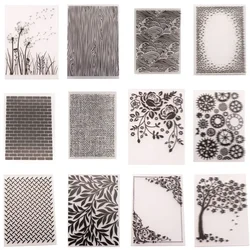 10.5x14.5cm Plastic Embossing Folder DIY Craft Template Molds Stamp Stencils Scrapbook Paper Cards Photo Album Making