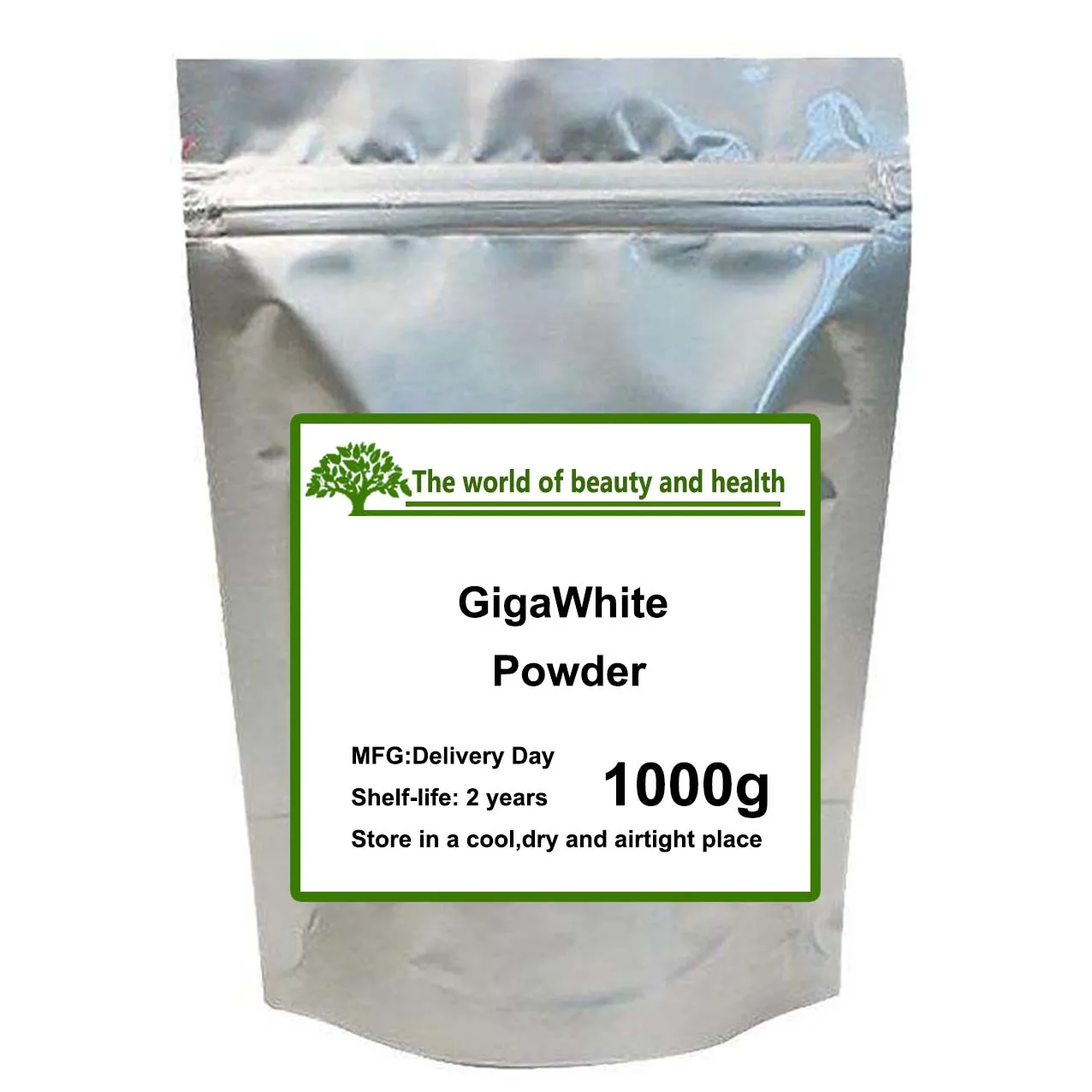 

Premium cosmetic-grade Giga White Powder with 99% purity, a type of cosmetic raw material