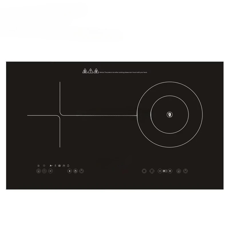 2 Burners Built-in and Portable Ceramic Infrared Stove Electric Induction Cooker Digital Tactil 3500W