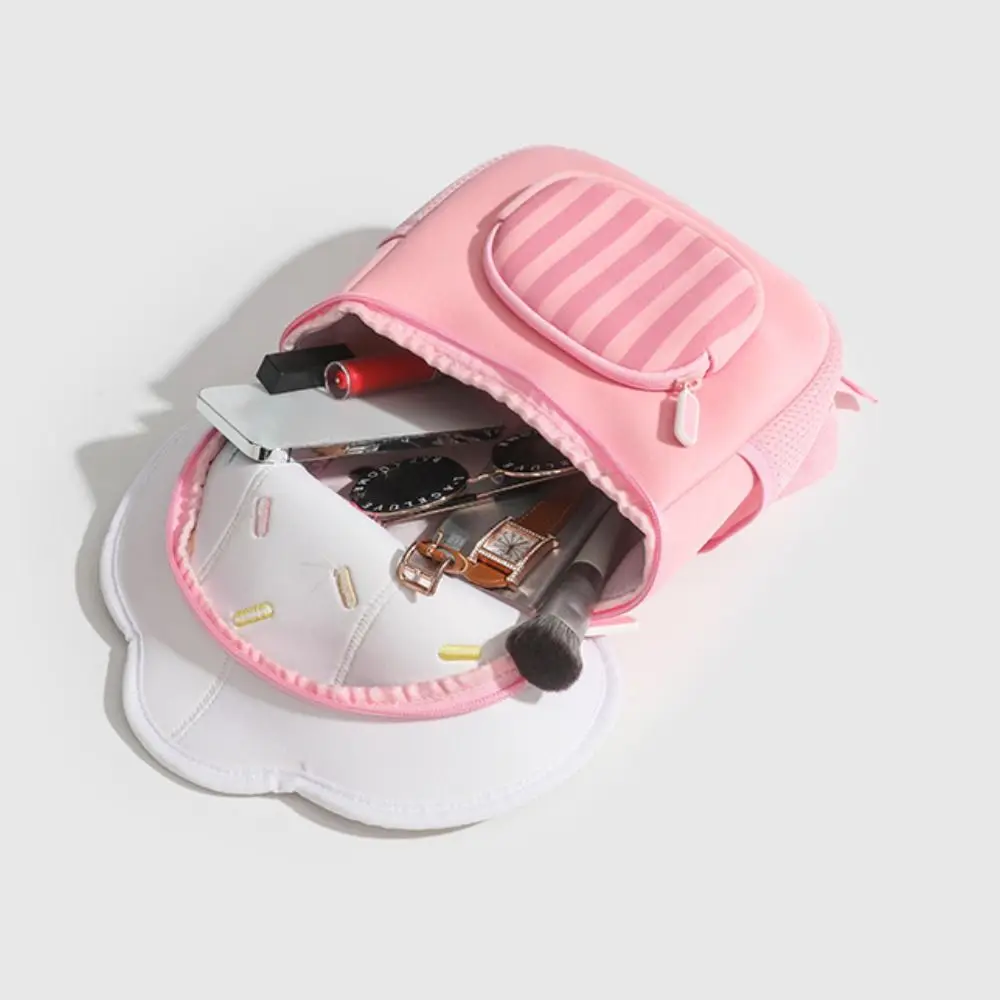 PU Cute Mushroom zaino Casual Mini Pink Kid zaino Cartoon Kindergarten zainetto bambini ragazzi ragazze