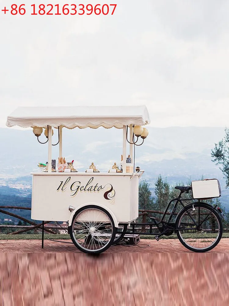 YAO skewers snacks wrought iron dining car milk tea drinks stall tricycle