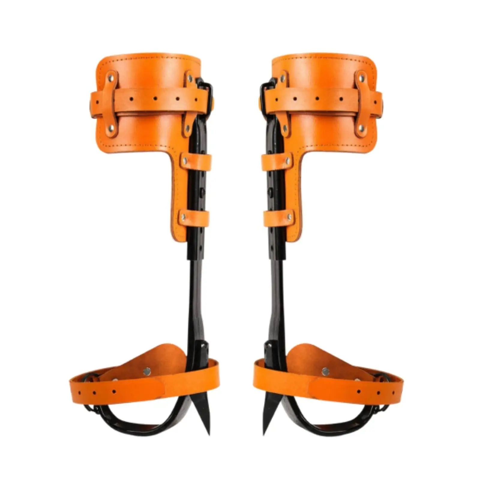 climbing-footwear-professional-tree-climbing-spurs-leather-straps-sturdy-metal-tools-for-orchard-harvest