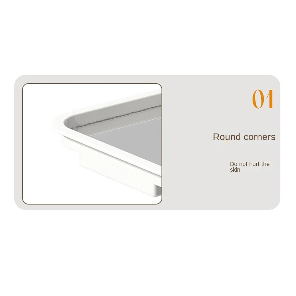 مرايا دش مضادة للضباب، شفط قوي، مرايا مثبتة على الحائط، صورة واضحة، سهلة التركيب