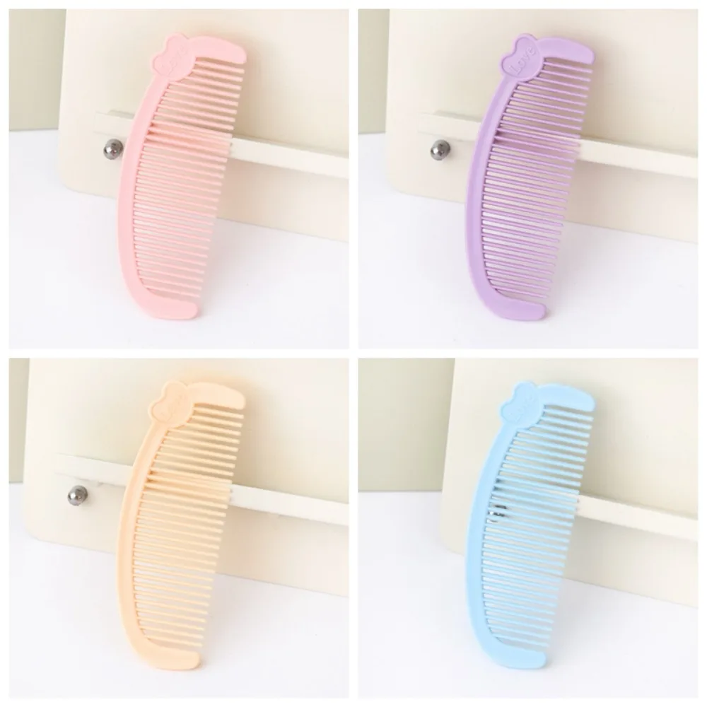 Easy To Carry Hair Care Mini Comb Love Smooth Cute Hair Comb Cute Portable Kids Hair Brush Children/Kids