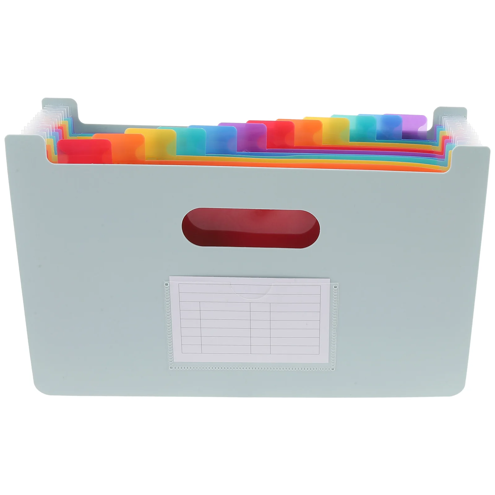 

A5 Invoice Storage Bag Large Capacity PP File Folder Receipt Organizer Portable Office Document Holder For Papers Vouchers