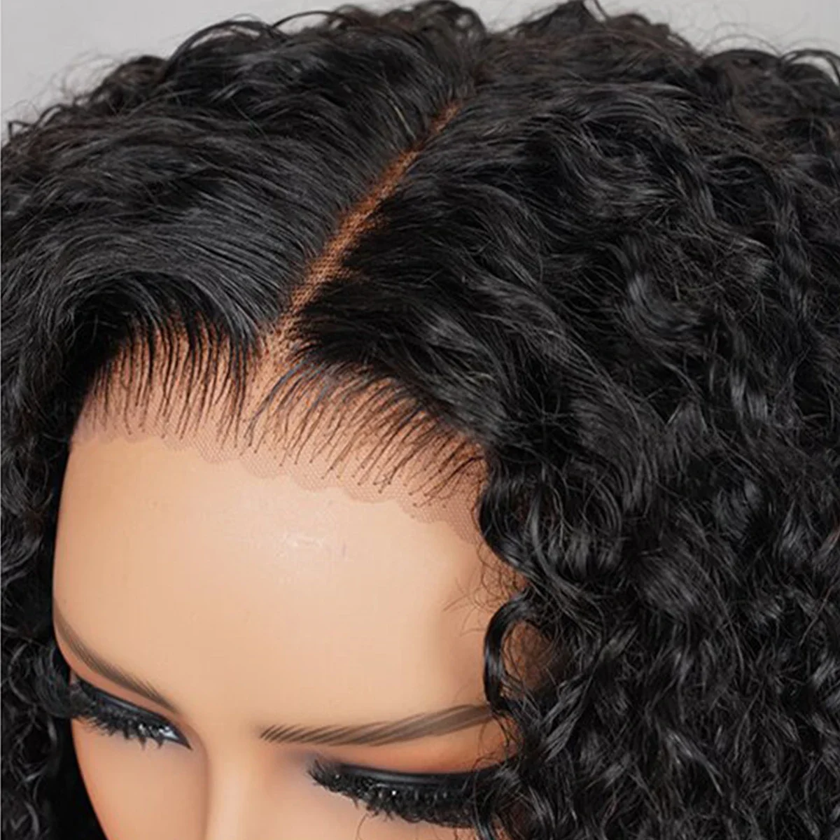 180% Wear And Go Glueless Human Hair Wig Deep Curly Wigs 7x5 Glueless Wig Human Hair Ready To Wear Deep Wave Wig Preplucked