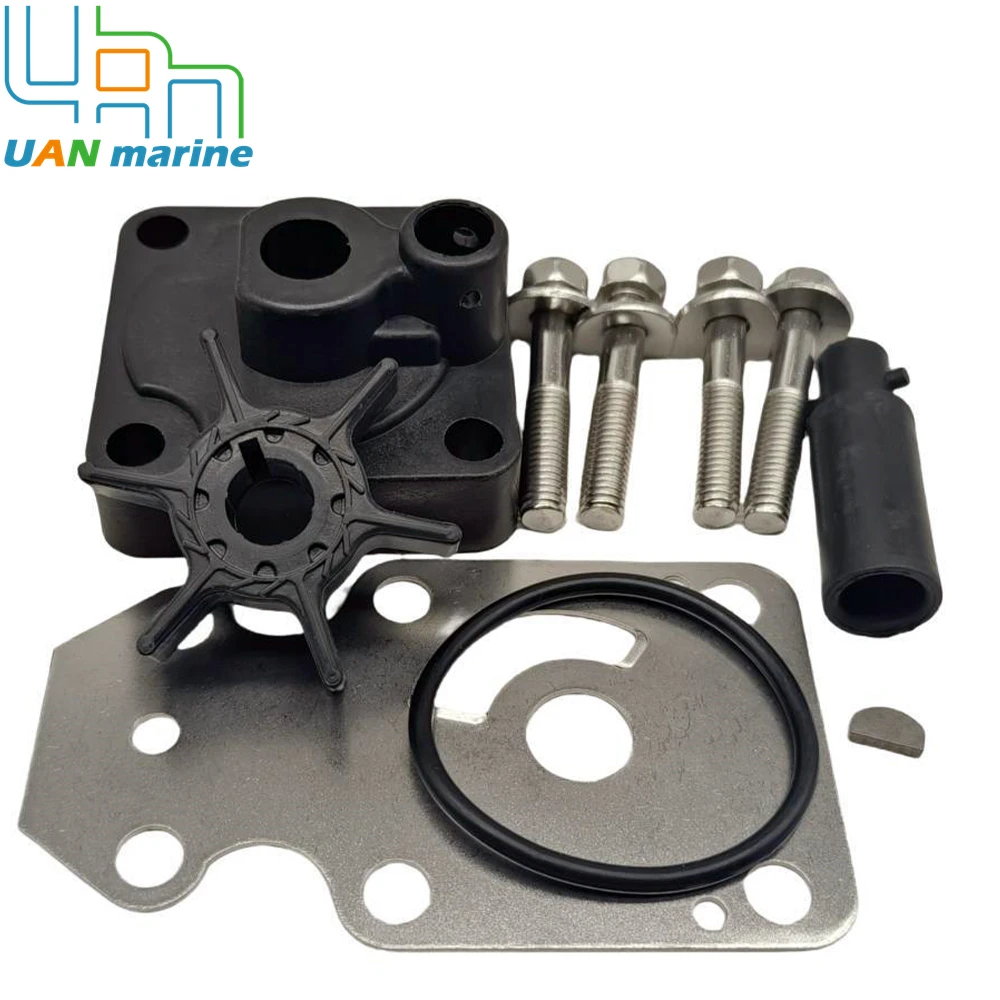 

68T-W0078-00 Water Pump Rebuild Kit For Yamaha Marine 4-Str 6HP 8HP 9.9 HP Outboard 18-3410 63V-44301 68T-W0078-01 68T-W0078-02