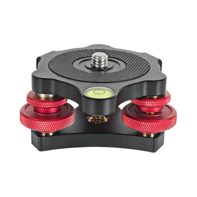 Precision Bubble Level Base Camera Head Tripod Level Base Monopad Ball Head Photography Accessories