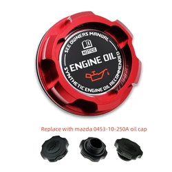 Aluminum ENGINE Oil Cap For MAZDASPEED RACING RX8 RX7 MIATA MAZDA PROTEGE 626 323 MX3 BP 13B OIL FILLER CAP JDM