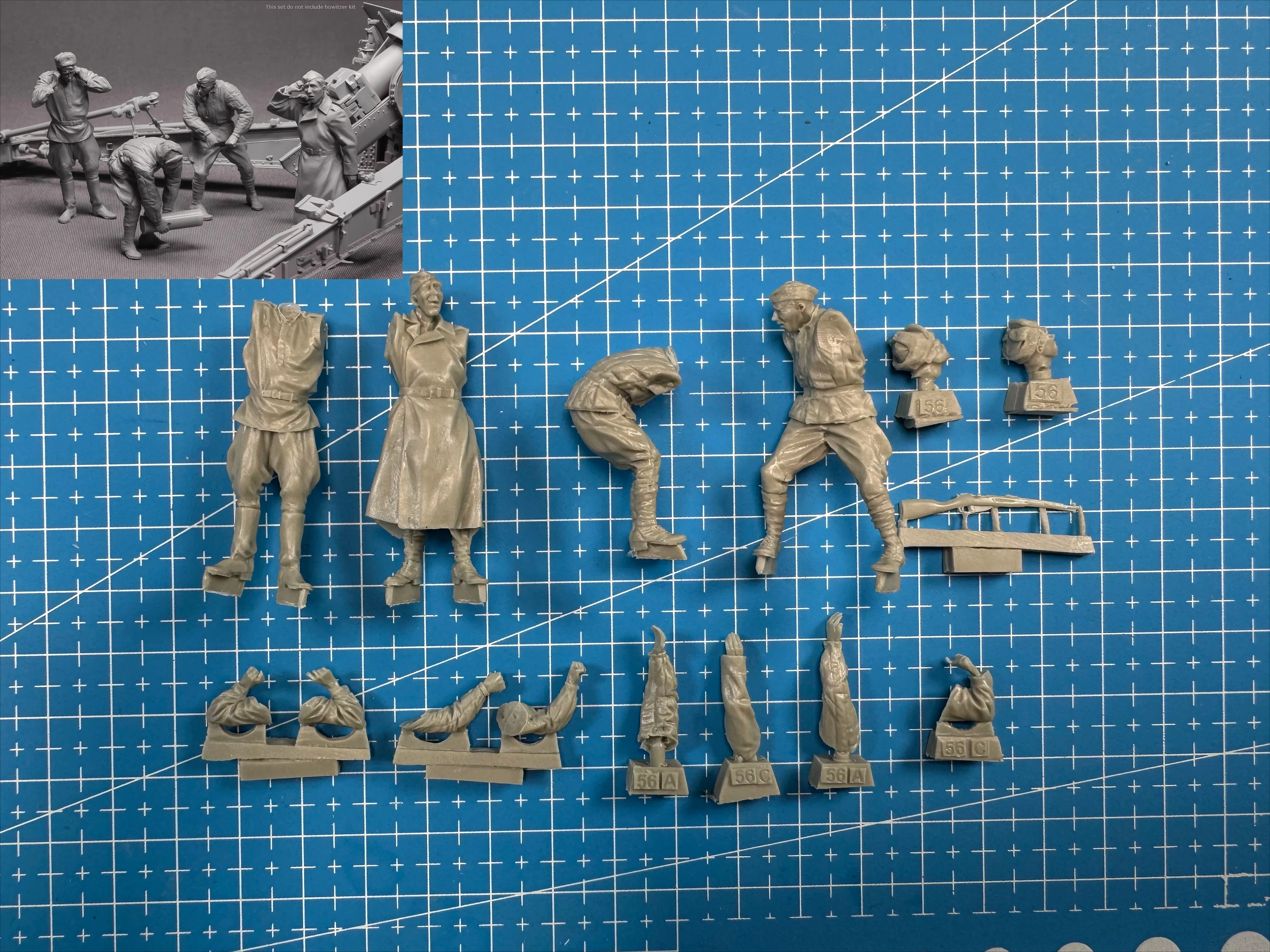 

1: 35 Die Casting Resin Model Assembly Kit, GK, Frontline Soldier, Unpainted, Needs To Be Assembled (excluding Turret)