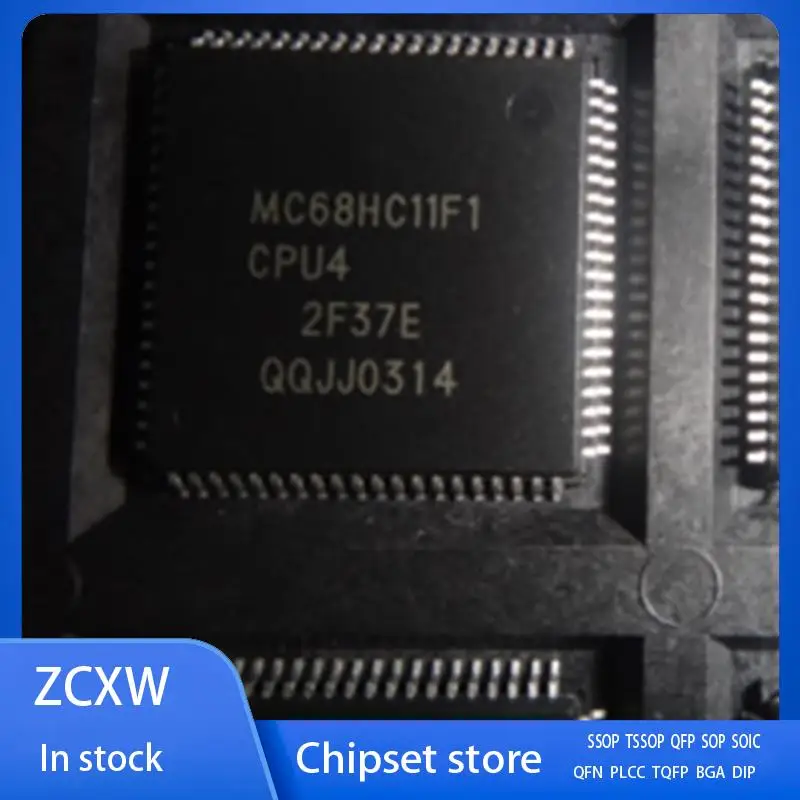 New 1PCS/LOT   MC68HC11F1CFN3   MC68HC11F1CF   MC68HC   PLCC-68    MC68HC11F1 MC68HC11F1CPU4    QFP-80