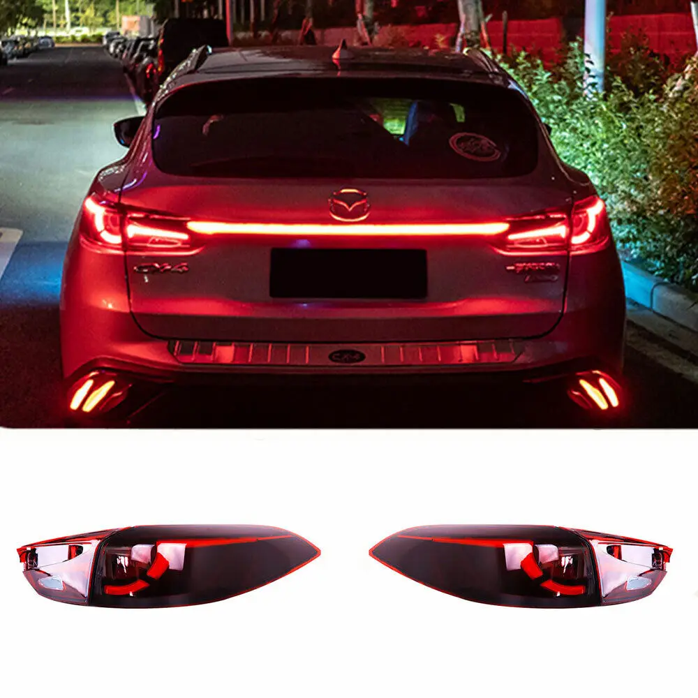 

Led Taillight Assembly For Mazda CX-4 2016 2017 2018 2019 Rear Fog Reverse Brake Turn Signal Light Taillights Accessories