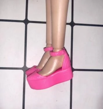 High quality YJ10 classic shoes flat foot high heels sandals fun to choose for your barb dolls 1/6 Scale accessories