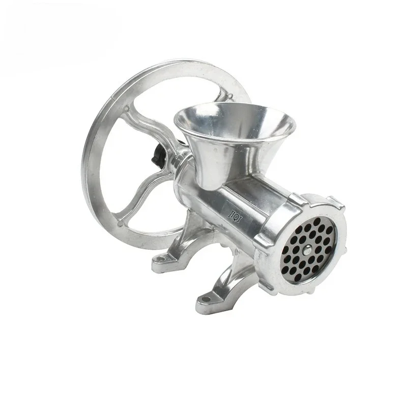 

JIQI Hand Crank Meat Grinder Slicer Manual Sausage Stuffer Filler Machine Mincer Aluminum Alloy Noodle Cutter Nut Miller Chopper