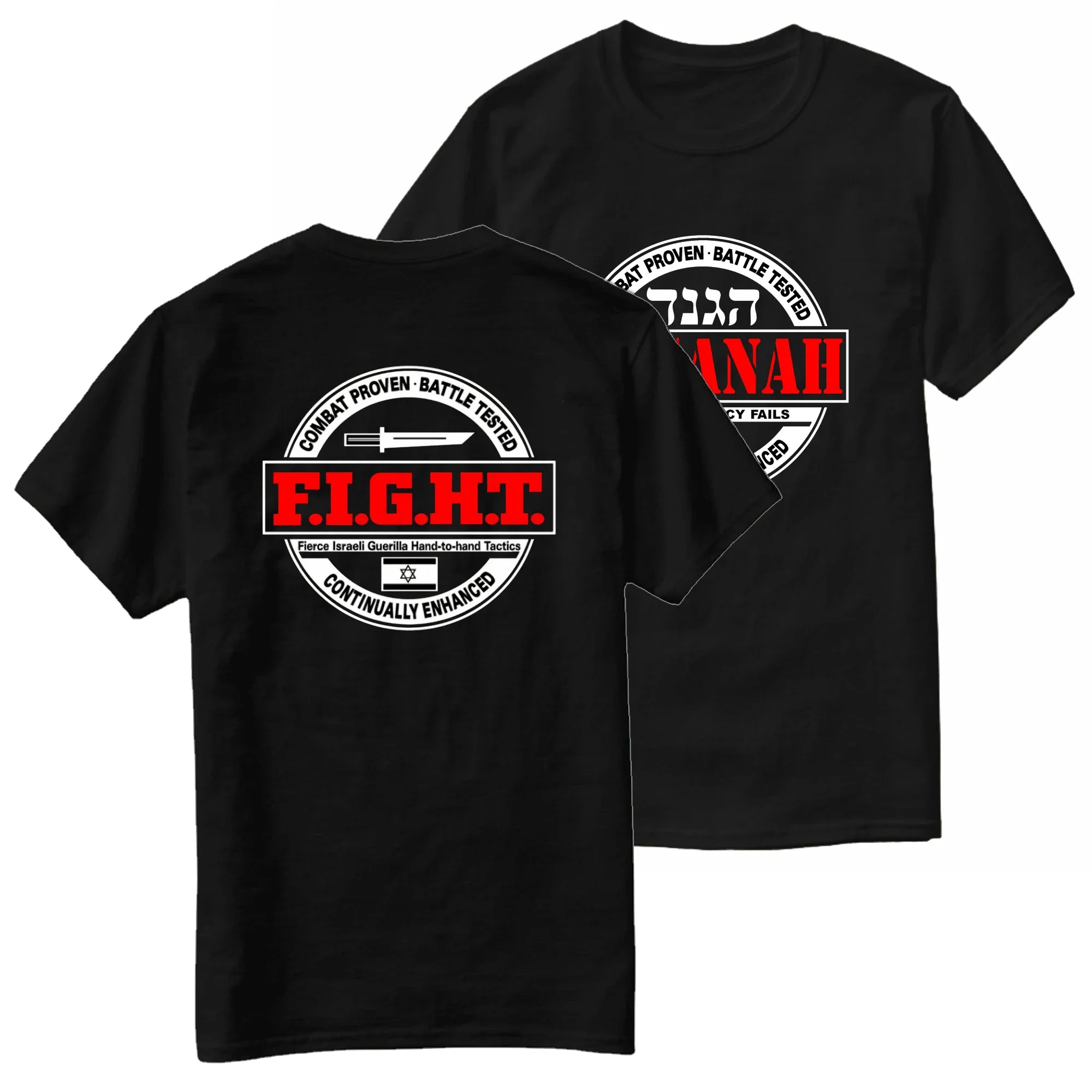 

Israel Defense Forces Fight Israeli Haganah Combat System T-Shirt New 100% Cotton O-Neck Summer Short Sleeve Casual Mens T-shirt