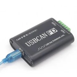 Podwójny kanał w pełni izolowany analizator CANFD Analizator USB do Canfd 5Mbps USB do puszki Adapter USB CANFD karta interfejsu