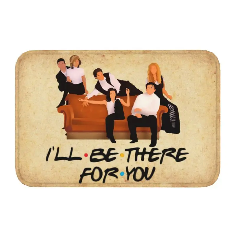 Custom Friends TV Show Doormat Anti-Slip Entrance Bathroom Kitchen Door Floor Mats Bedroom Balcony Carpet Rug