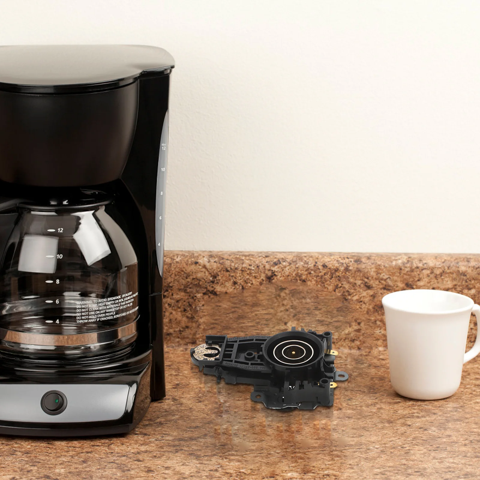 

1Pair Thermal Switch Coupler Electric Kettle Thermostat Precise Temperature Control Bimetal Sensor High Conductivity Versatile