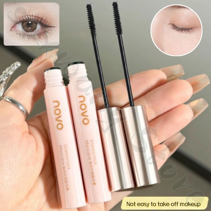 NOVO mascara primer waterproof natural curl thick and long-lasting styling is not easy to remove makeup and not irritating