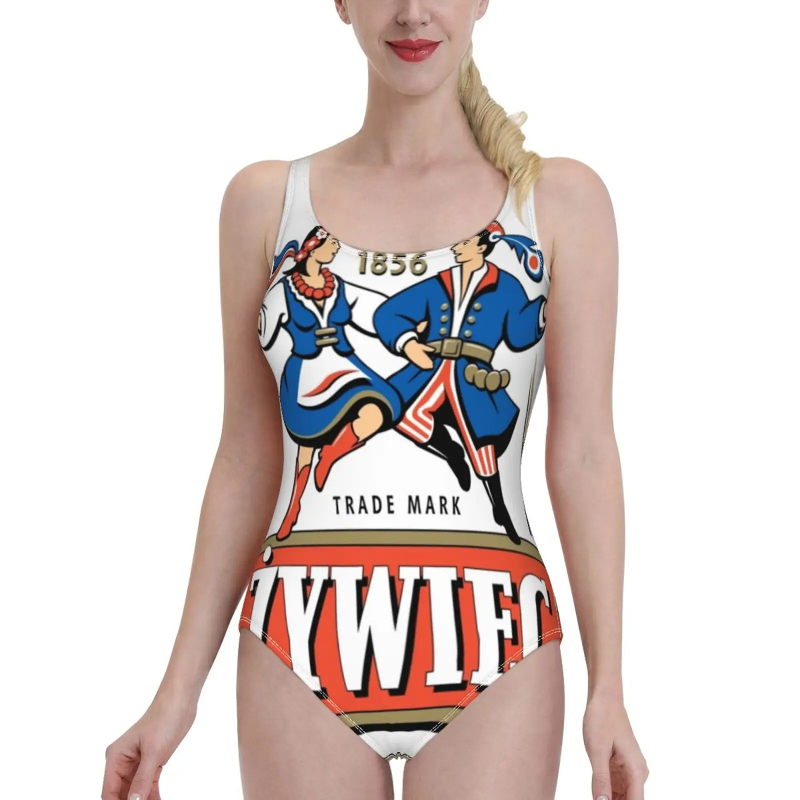 Zywiec Polska Beer-Polish Sexy Print Swimwear Women One Piece Swimsuit Female Monokini Bathing Suit Swim Wear Zywiec Polska