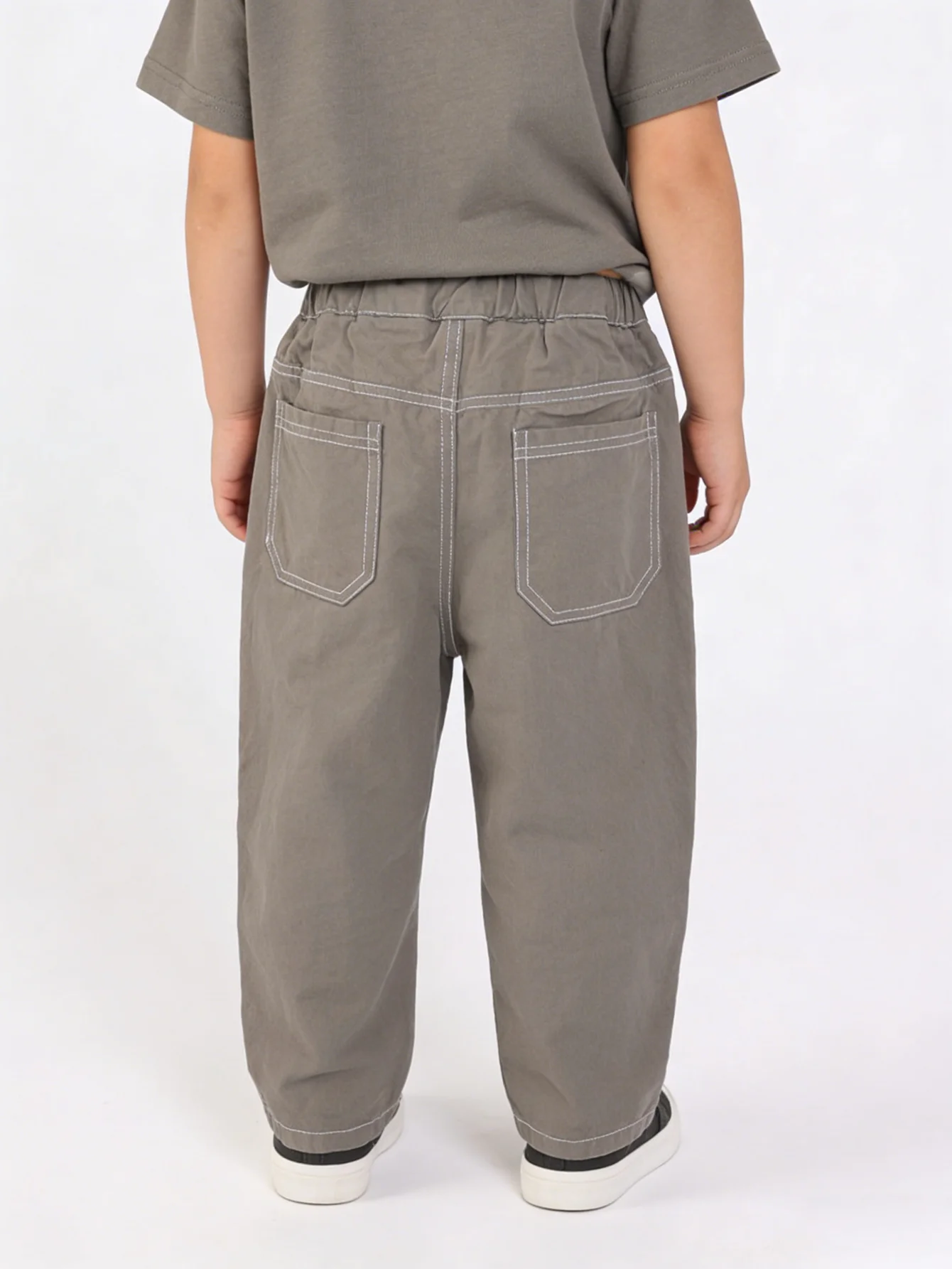 Boys Gray Contrast …