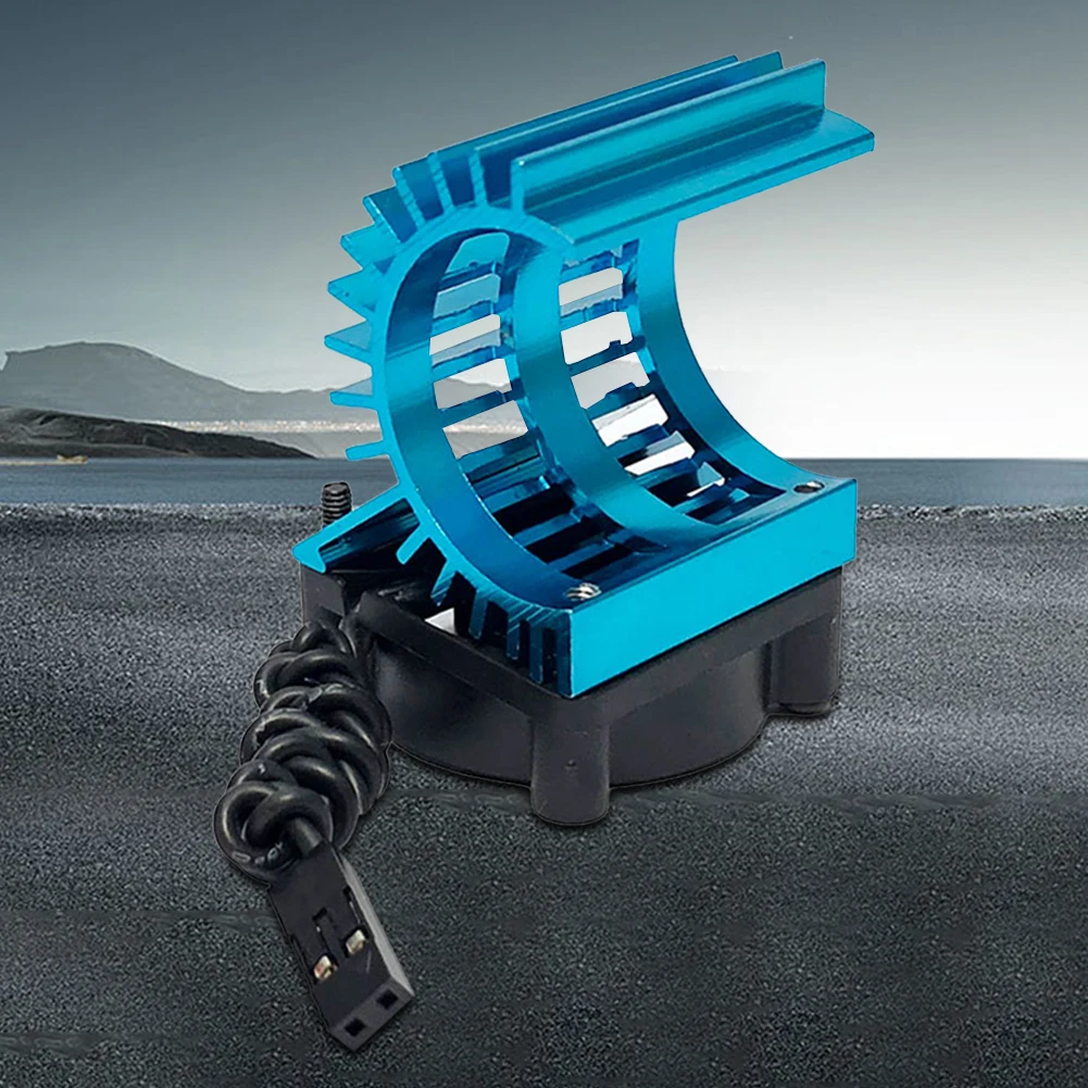 

RC Car 380 390 2838 2845 2847 Brushless Motor RC Motor Fan Cooling Heatsink for Wltoys 124017 124016 144010 Model Cars Parts
